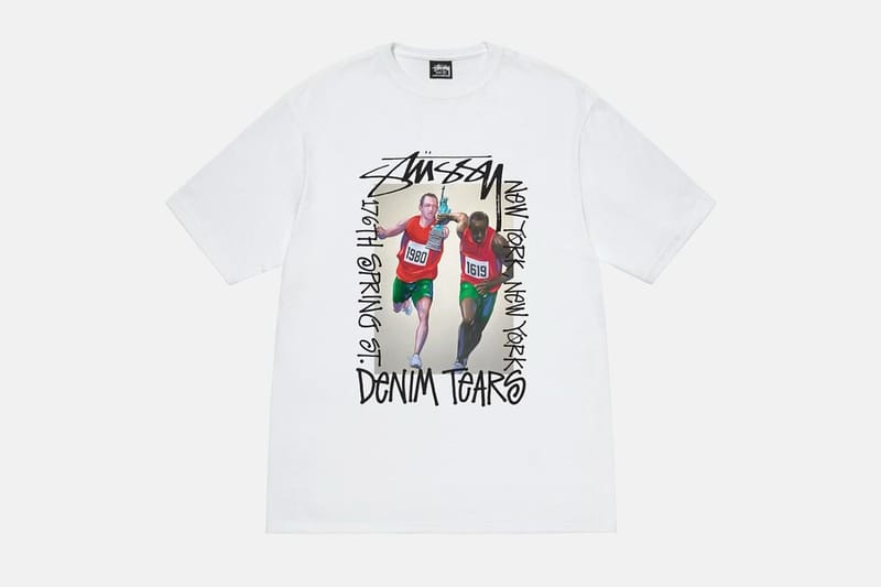 Denim Tears が STÜSSY との最新コラボ Tシャツを発表