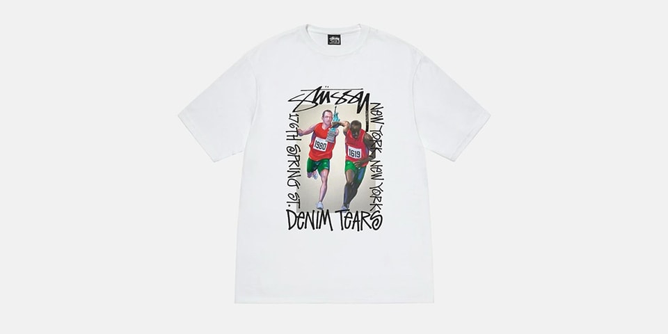 デニム ティアーズがステューシーとの最新コラボ Tシャツを発表 