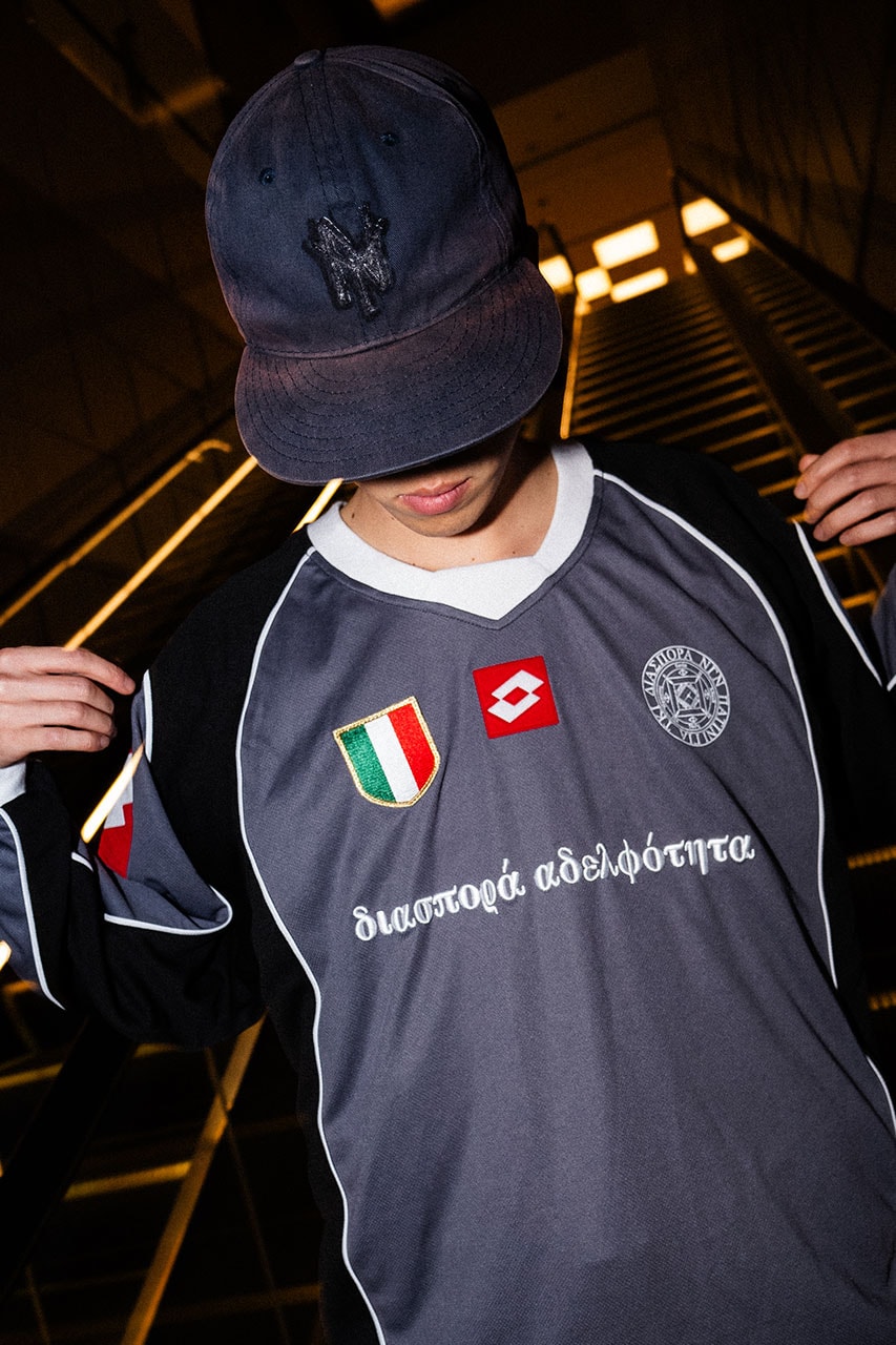 ディアスポラ スケートボーズが英名門スポーツブランド ロットとのコラボレーションを発表 diaspora skateboards lotto collabo game shirt release info