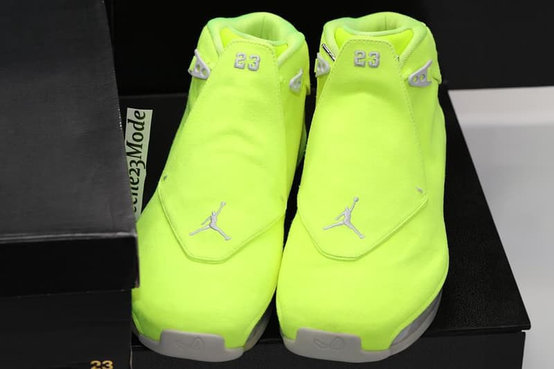 ドレイクが手掛けるOVOx エアジョーダン18 ヴォルト PEをチェック Drake OVO Air Jordan 18 Volt PE Info release date store list buying guide photos price friends and family f&f player exclusive