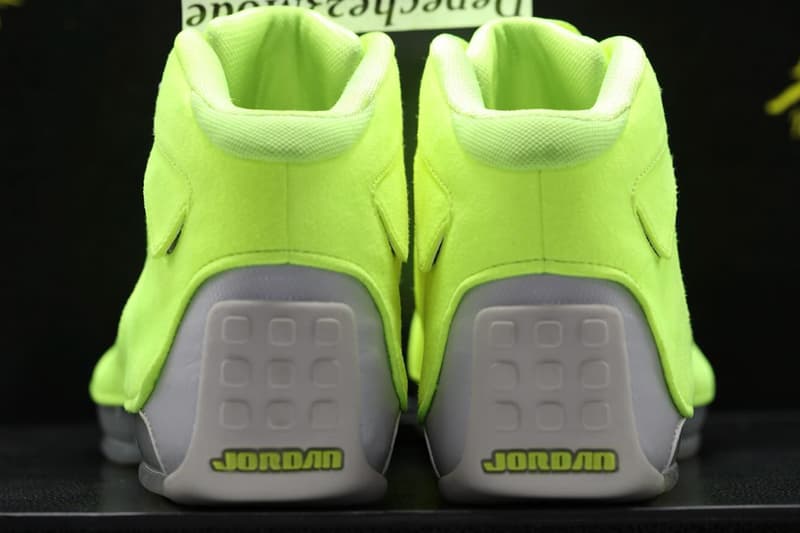 ドレイクが手掛けるOVOx エアジョーダン18 ヴォルト PEをチェック Drake OVO Air Jordan 18 Volt PE Info release date store list buying guide photos price friends and family f&f player exclusive