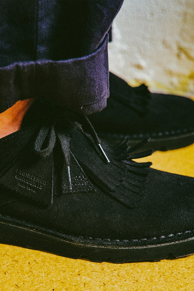 エンジニアド ガーメンツがクラークス オリジナルスとの初となるコラボレーションを発表 engineered garments clarks originals collab dersert khan release info