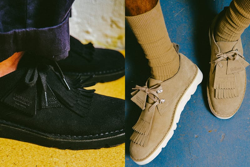 Engineered Garments が Clarks Originals との初となるコラボレーションを発表