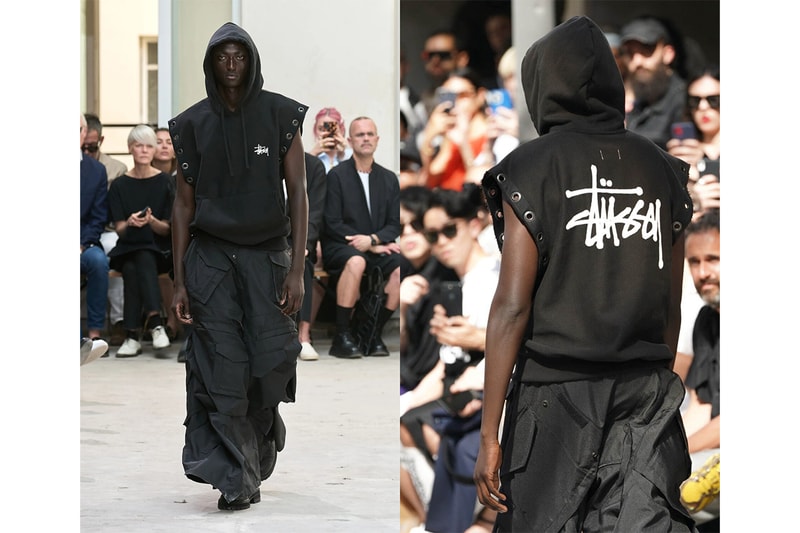 アイ ジュンヤワタナベ マンからステューシーとの初コラボアイテムがリリース eYe Junya Watanabe MAN x STÜSSY sweat parker customized release info