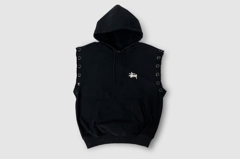 アイ ジュンヤワタナベ マンからステューシーとの初コラボアイテムがリリース eYe Junya Watanabe MAN x STÜSSY sweat parker customized release info