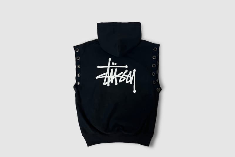 アイ ジュンヤワタナベ マンからステューシーとの初コラボアイテムがリリース eYe Junya Watanabe MAN x STÜSSY sweat parker customized release info