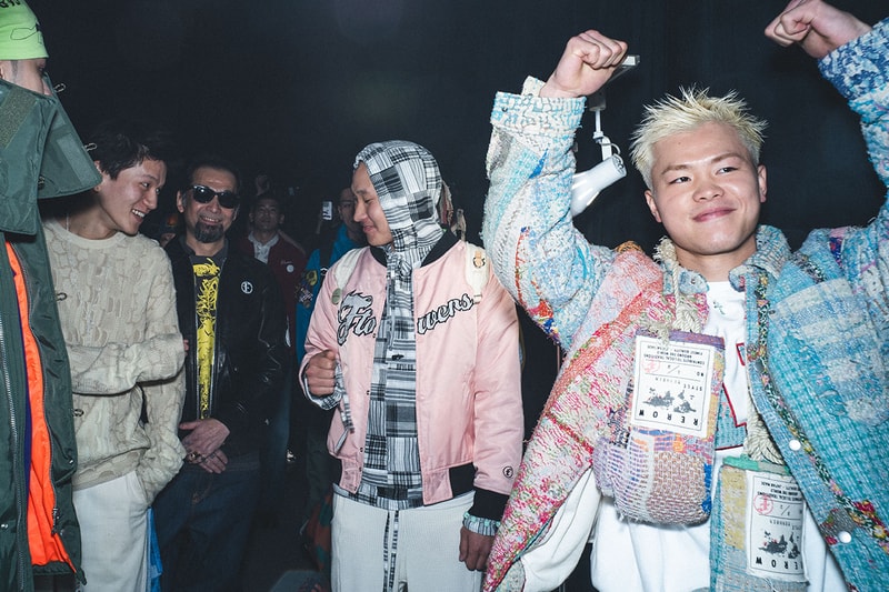 FAF初となるプレゼンテーションのバックステージに潜入 fake ass flowers 2024 autumn winter collection backstage rakuten fashion week tokyo