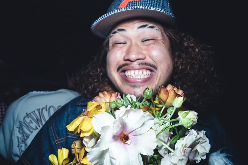 FAF初となるプレゼンテーションのバックステージに潜入 fake ass flowers 2024 autumn winter collection backstage rakuten fashion week tokyo