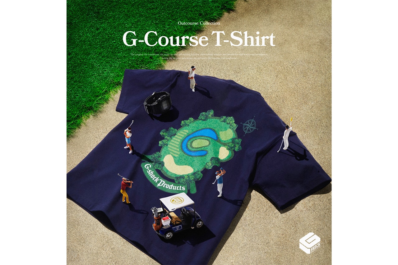 Gショック プロダクツから“ゴルフ”をテーマにした新作コレクションが到着 G-SHOCK PRODUCTS OUTCOURSE COLLECTION release info