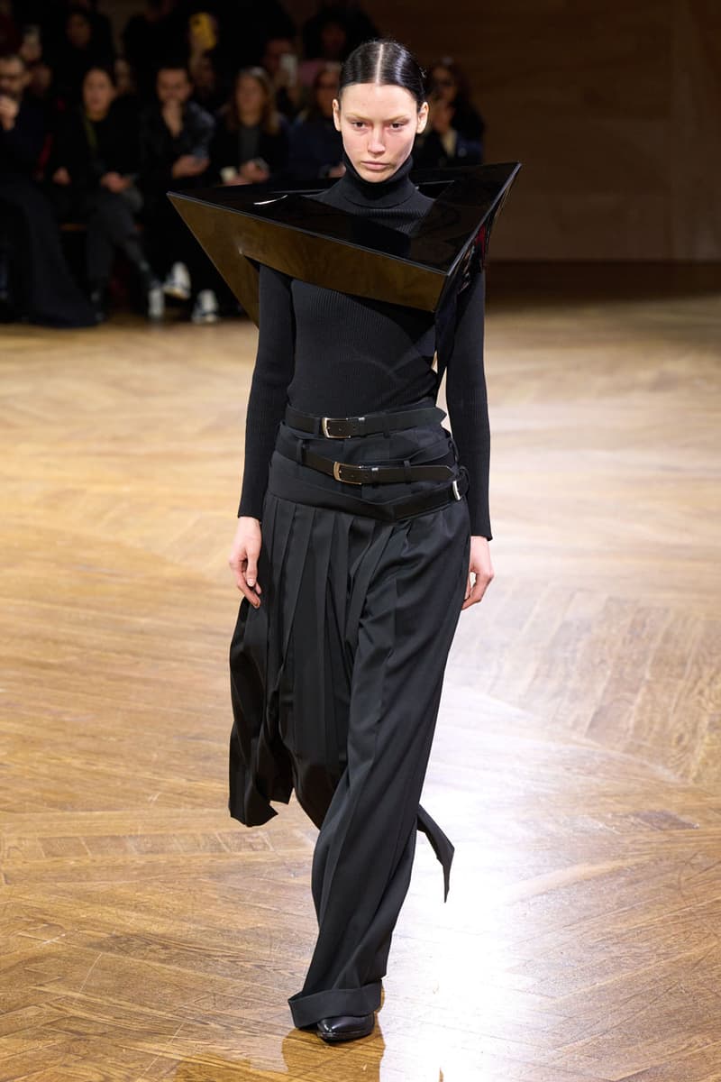 ジュンヤ ワタナベ 2024年秋冬コレクション Pointy, Puffy and Pyramidal: Junya Watanabe FW24 Leaned into Geometric Shapes in Motion paris fashion week fall winter 2024 collection