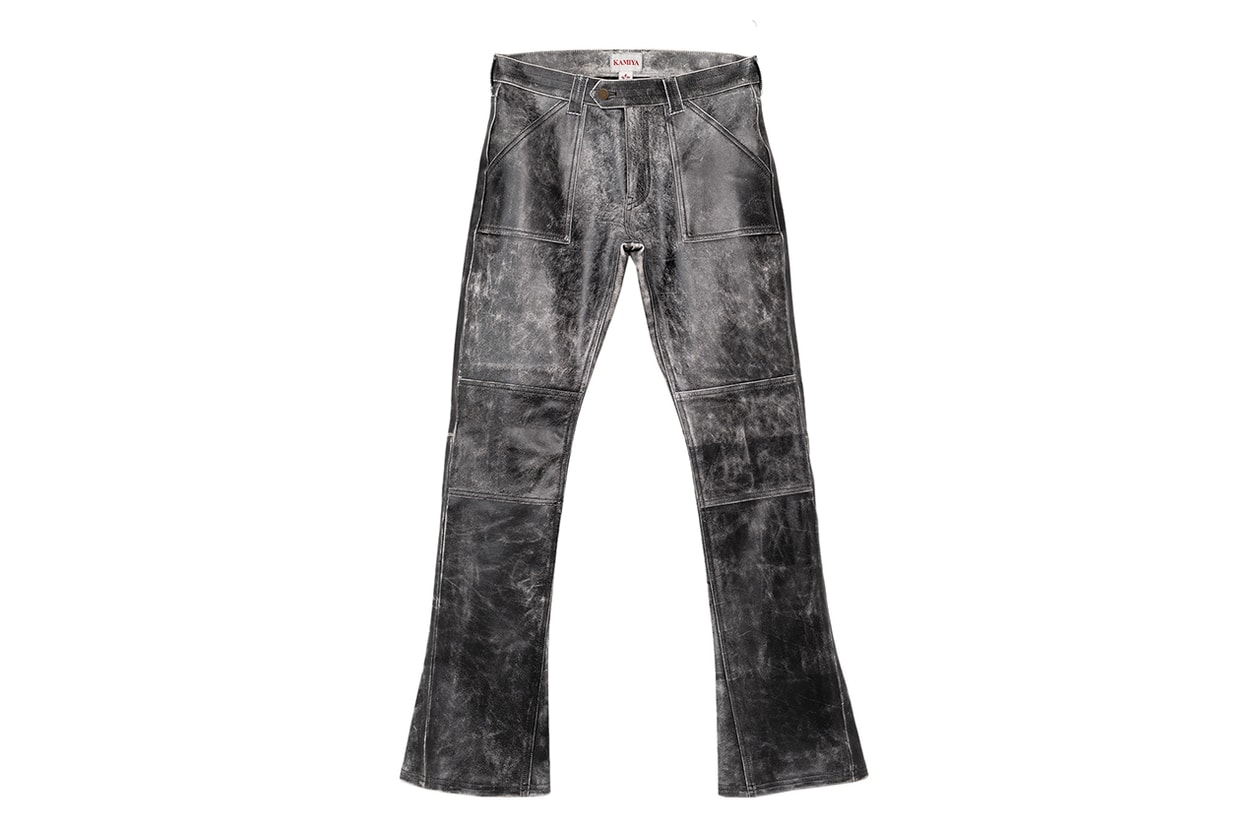 カミヤからブラックミーンズとのコラボレザーピースが発売 KAMIYA x blackmeans Leather Biker Jacket & Leather Pants release info