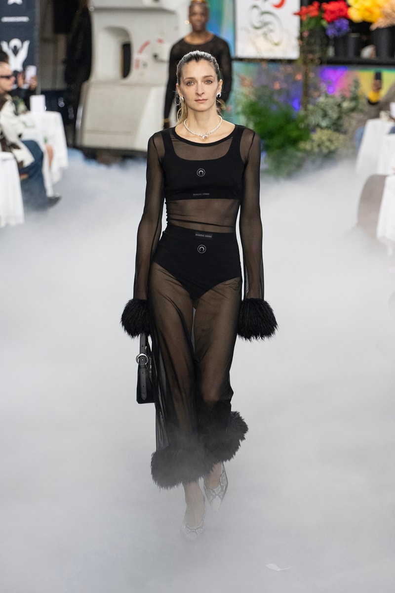 マリーン セル 2024年秋冬コレクション Marine Serre Fall/Winter 2024 Collection Paris Fashion Week FW24 Runway Images