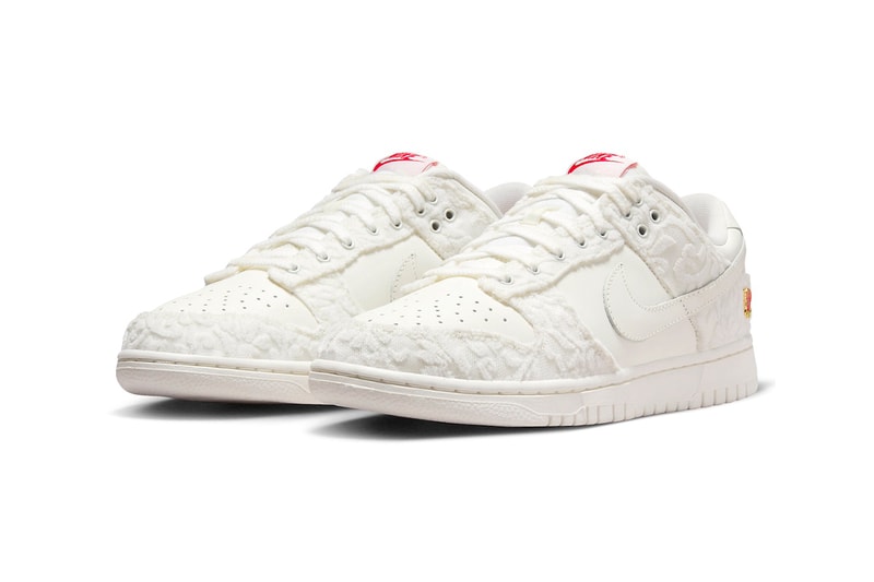 ナイキダンクローからバラのピンズが目を惹く新作 “ギブハーフラワーズ”が発売 Nike Dunk Low Give Her Flowers FZ3775-133 Release Info