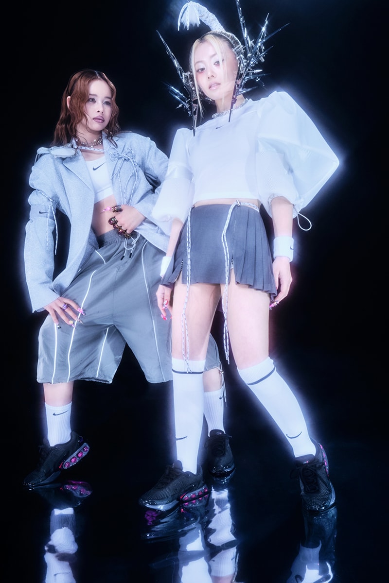 ナイキがXGを起用した新型エアマックスDnのビジュアルを公開 nike xg air max dn campaign visual info