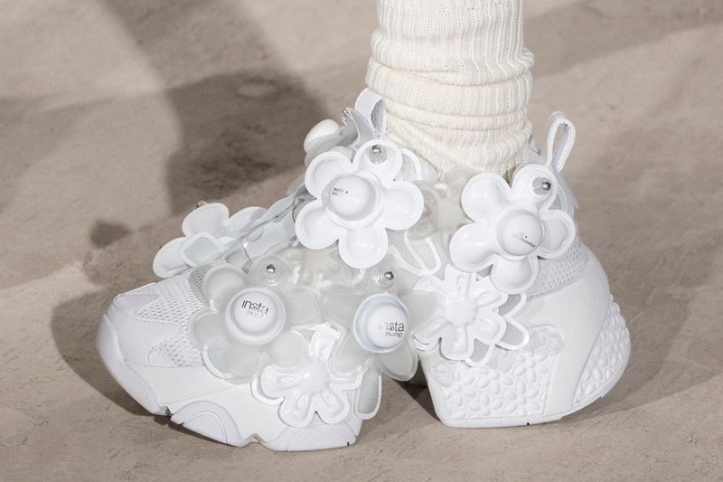 ノワール ケイ ニノミヤがリーボックとのコラボフットウェアを発表 noir kei ninomiya reimagines Reebok Instapump Fury for his Fall Winter 2024 collection news