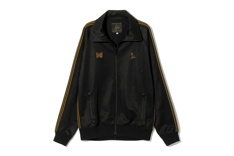 ニードルズとドレイク手掛けるOVOのコラボコレクションが発売 NEEDLES and OVO Drop First Ever Collaboration drake owl butterfly tracksuits t-shirt bandana accessories