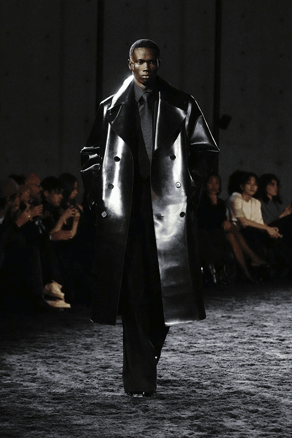 サンローラン 2024年冬メンズコレクション Saint Laurent Fall Winter 2024 Menswear Collection Paris fashion week runway show Anthony Vaccarello