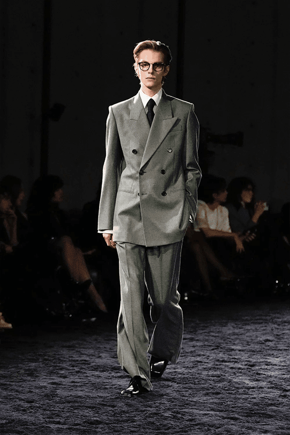 サンローラン 2024年冬メンズコレクション Saint Laurent Fall Winter 2024 Menswear Collection Paris fashion week runway show Anthony Vaccarello