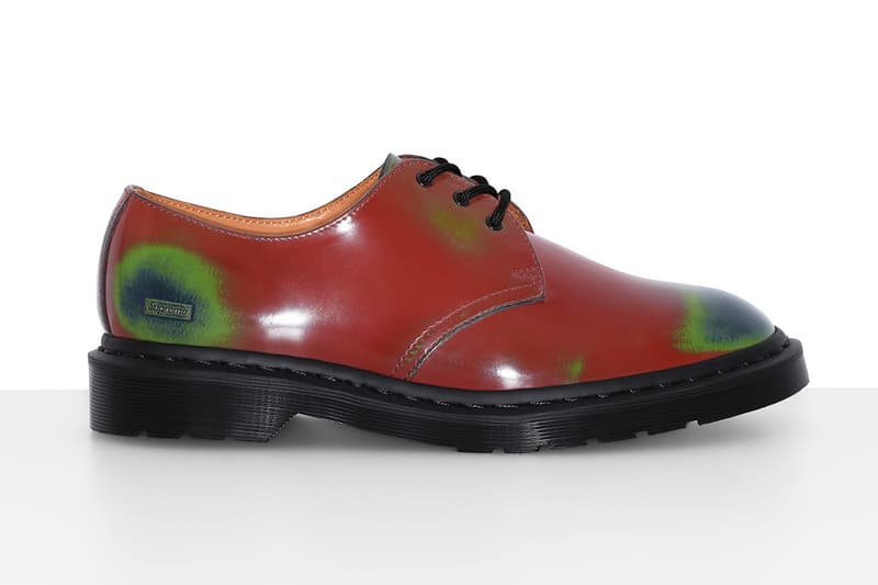 シュプリーム x ドクターマーチンから2024年春夏シーズンのコラボシューズが到着 Supreme x Dr. Martens 1461 3-Eye Shoes spring 2024 release info