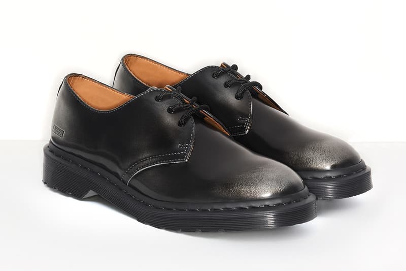 シュプリーム x ドクターマーチンから2024年春夏シーズンのコラボシューズが到着 Supreme x Dr. Martens 1461 3-Eye Shoes spring 2024 release info