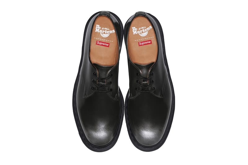 シュプリーム x ドクターマーチンから2024年春夏シーズンのコラボシューズが到着 Supreme x Dr. Martens 1461 3-Eye Shoes spring 2024 release info