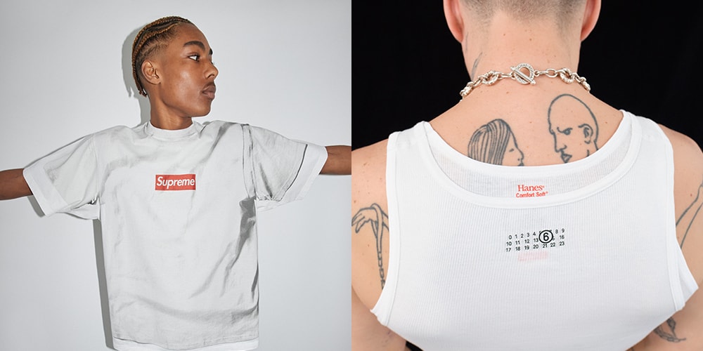 supreme MM6 マルジェラ シュプリーム タンクトップ 引き込ん 新品未使用