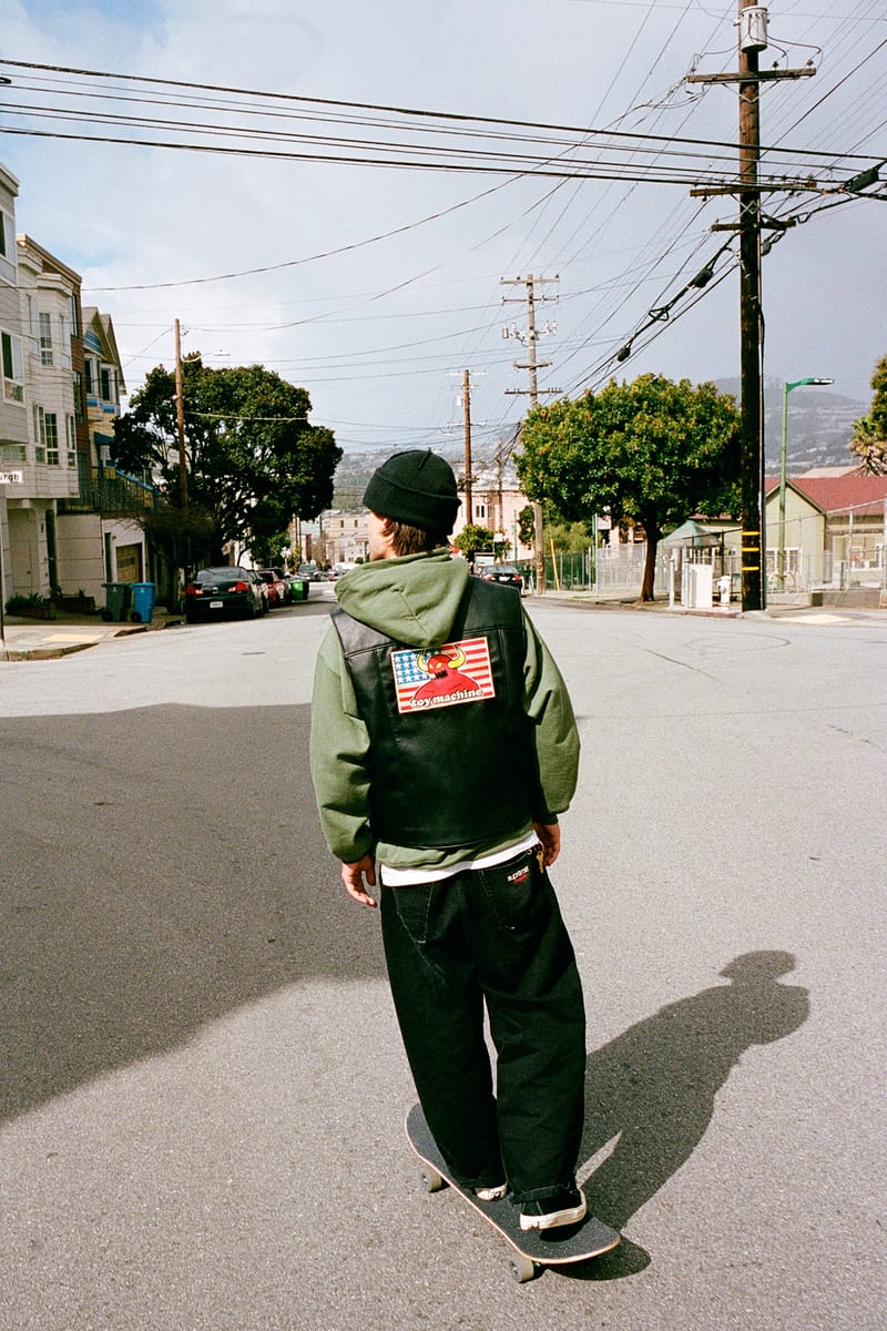 シュプリーム SUPREME × トイマシーン Toy Machine Work Pant Leopard レオパード柄 ワークパンツ W32 ベージュ メンズ