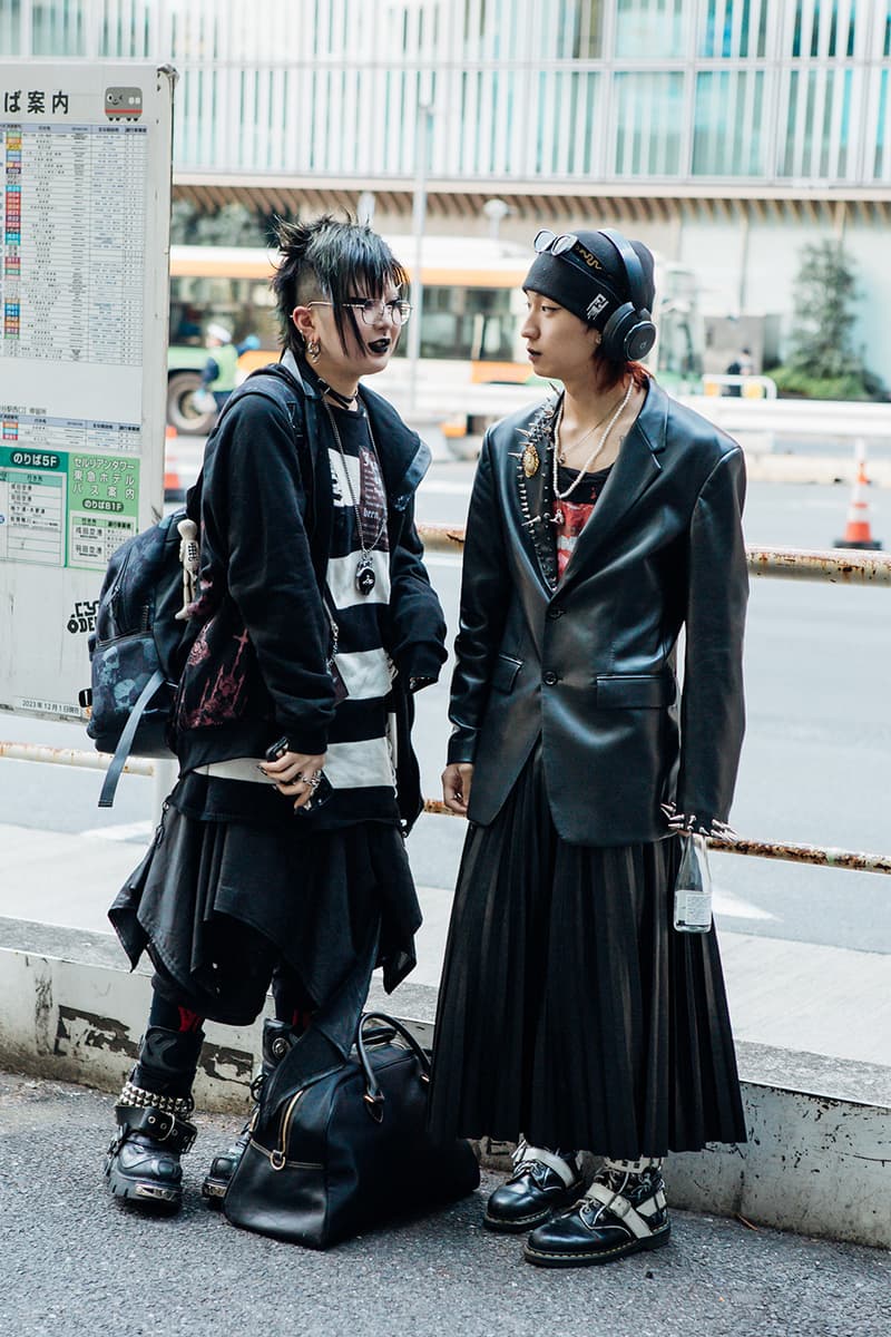 ストリートスタイル：楽天ファッション・ウィーク東京 2024年秋冬 Tokyo Fashion Week FW24 Street Style japan harajuku outfits industry comme des garcons sacai yohji yamamoto undercover junya watanabe rick owens