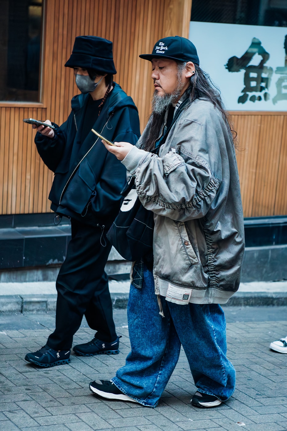 ストリートスタイル：楽天ファッション・ウィーク東京 2024年秋冬 Tokyo Fashion Week FW24 Street Style japan harajuku outfits industry comme des garcons sacai yohji yamamoto undercover junya watanabe rick owens