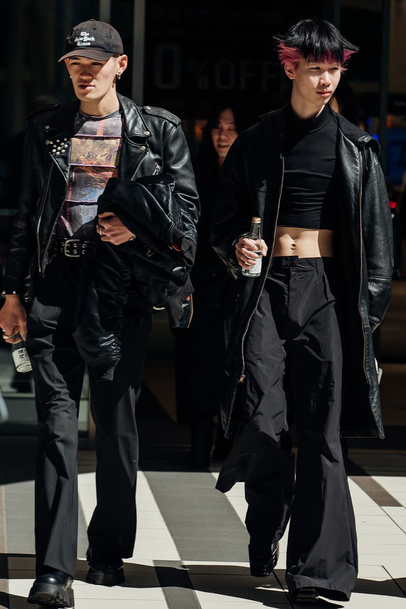 ストリートスタイル：楽天ファッション・ウィーク東京 2024年秋冬 Tokyo Fashion Week FW24 Street Style japan harajuku outfits industry comme des garcons sacai yohji yamamoto undercover junya watanabe rick owens