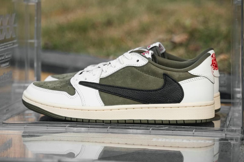 トラヴィススコットxエアジョーダン1ロー“オリーブ”が2025年春に登場か？ Travis Scott Air Jordan 1 Low OG Olive DM7866-200 Rumor release date info store list buying guide photos price 2025 Medium Olive/Black/Sail/Muslin