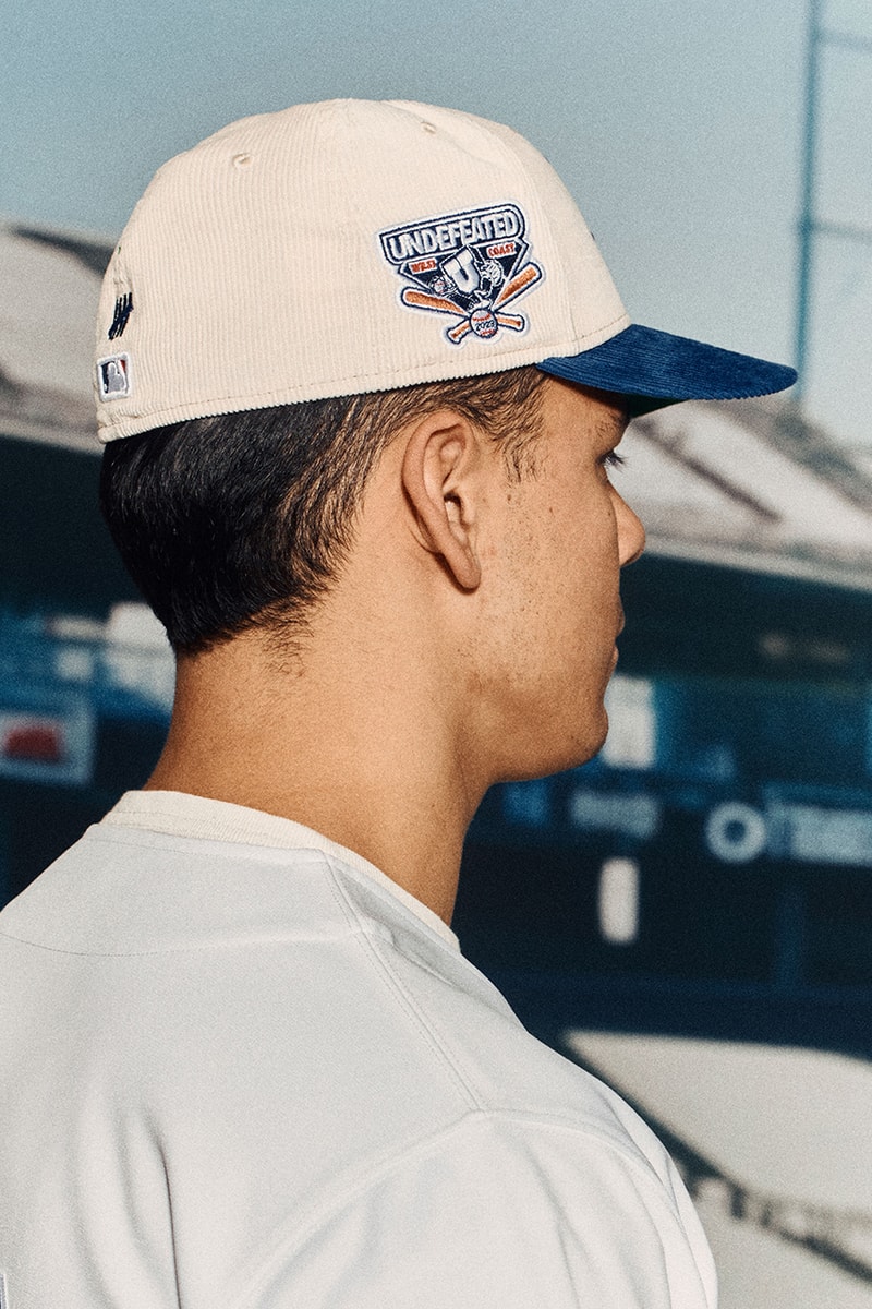 アンディフィーテッドxドジャースxニューエラによるコラボ59フィフティに別カラーが登場 undefeated Los Angeles Dodgers new era 59fifty release info