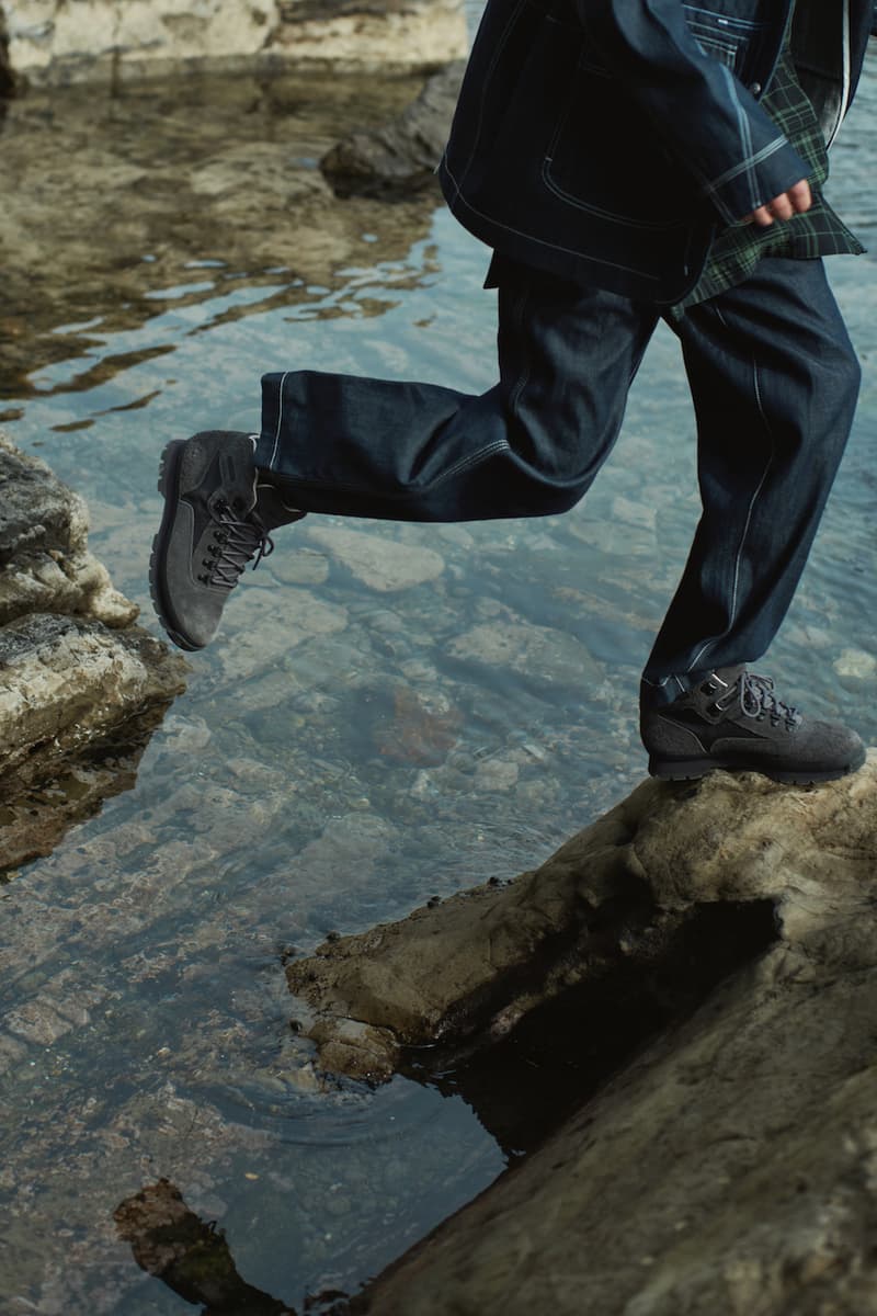 ホワイトマウンテニアリング x ティンバーランドよりコラボモデルがリリース white mountaineering timberland collabo euro hiker 3 eye lug motion scramble release info