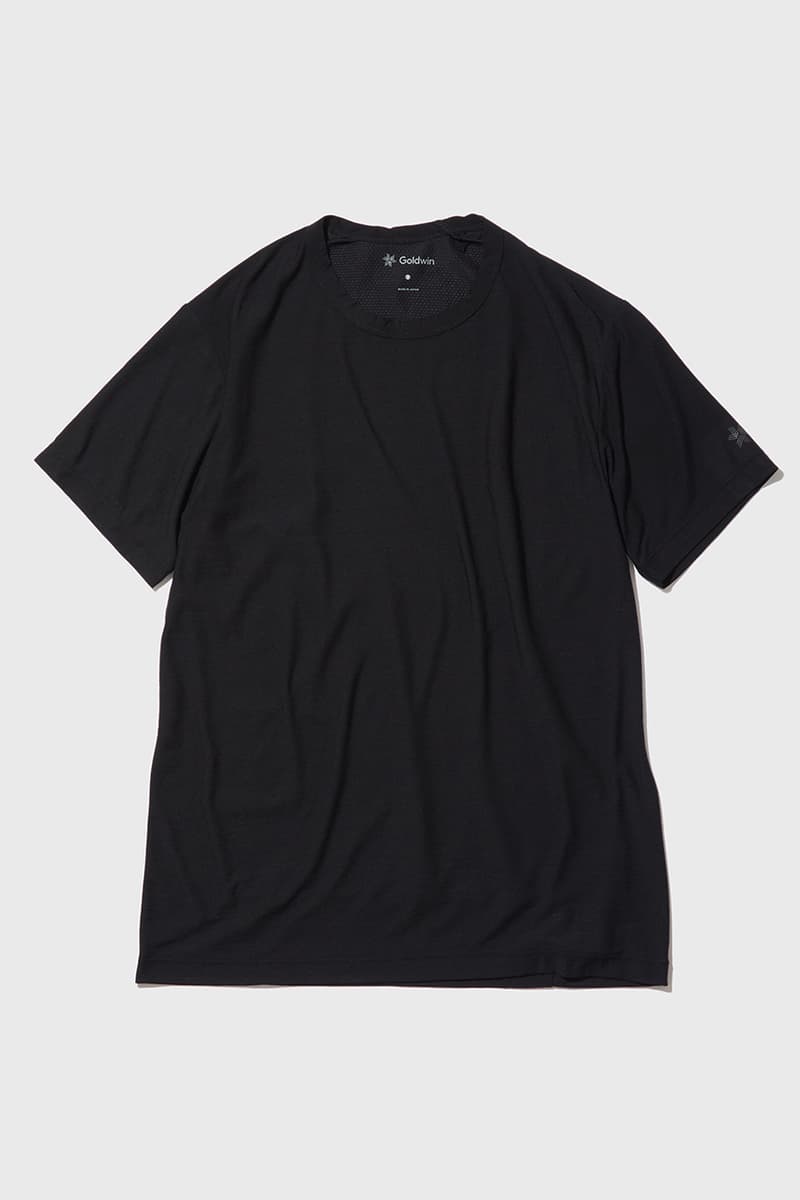 ゴールドウインがハイブリッド素材 ニッケアクシオを用いたメリノウールTシャツを発売 goldwin nikke axio merino wool t shirt release info