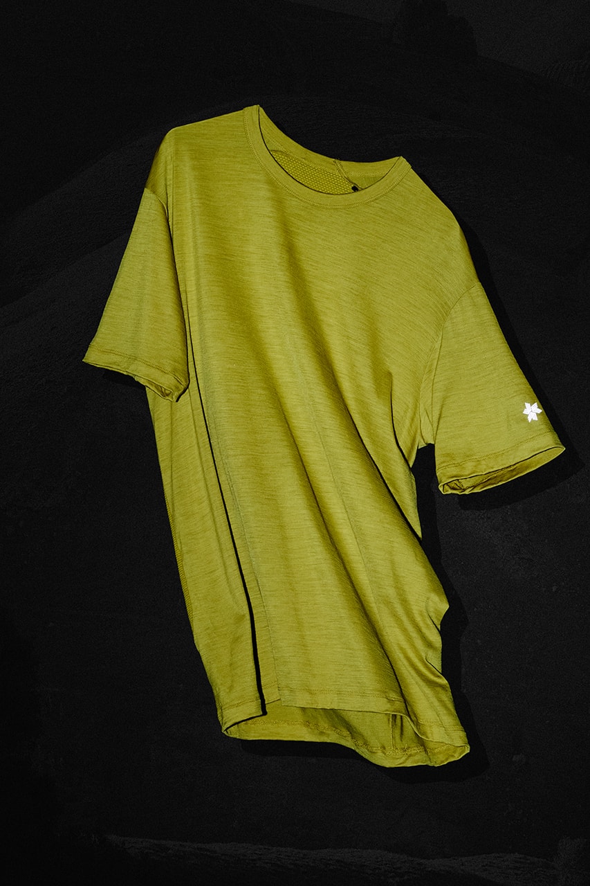 ゴールドウインがハイブリッド素材 ニッケアクシオを用いたメリノウールTシャツを発売 goldwin nikke axio merino wool t shirt release info