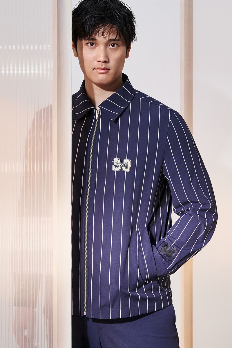 ボスが大谷翔平とコラボレートしたカプセルコレクションを発表 boss shohei ohtani collab collection release info