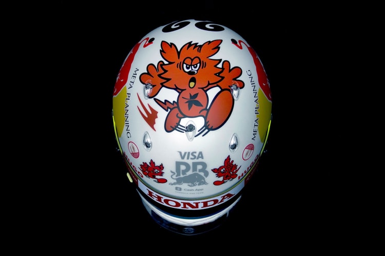 角田裕毅が「2024 F1 日本グランプリ」で着用する VERDY デザインのヘルメットをチェック