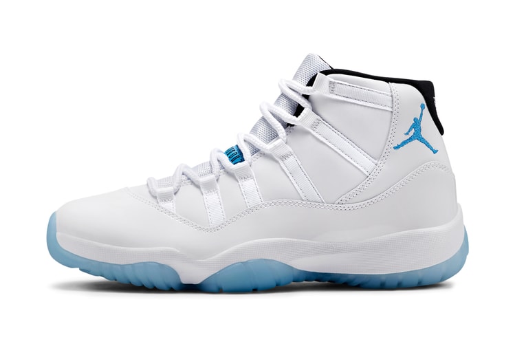 オリジナルを忠実に再現した Air Jordan 11 “Columbia”の公式ビジュアルをチェック