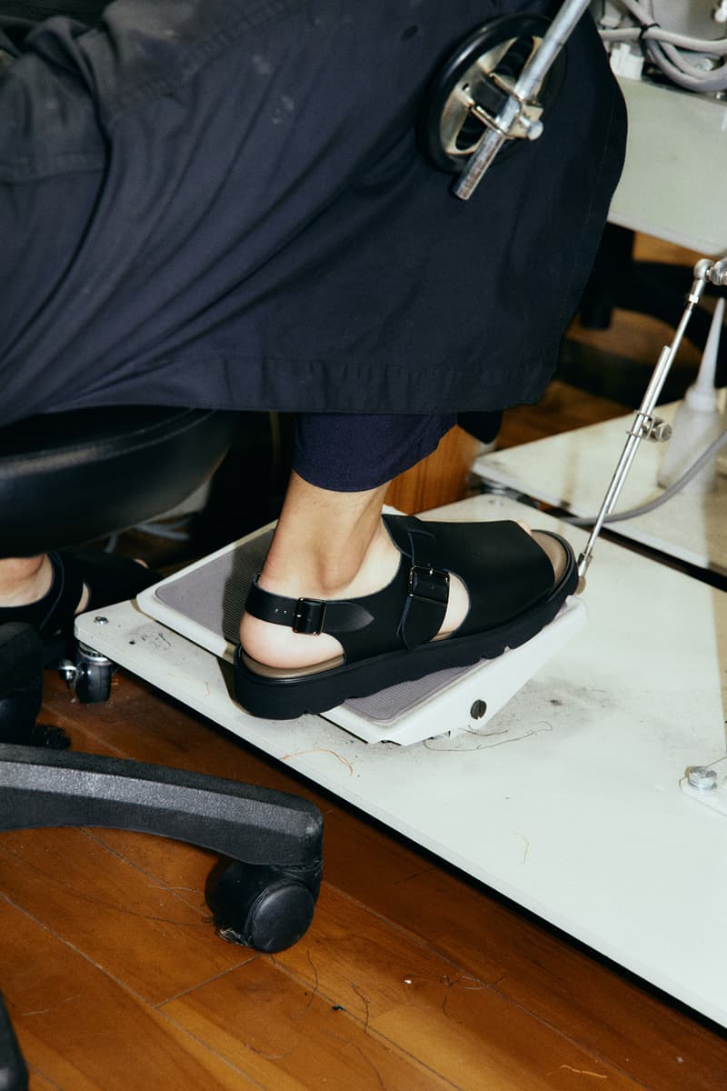 キジマ タカユキから フットザコーチャー / ビューティフル シューズとのコラボサンダルが登場 KIJIMA TAKAYUKI x foot the coacher / BEAUTIFUL SHOES OPEN TOE SANDALS release info