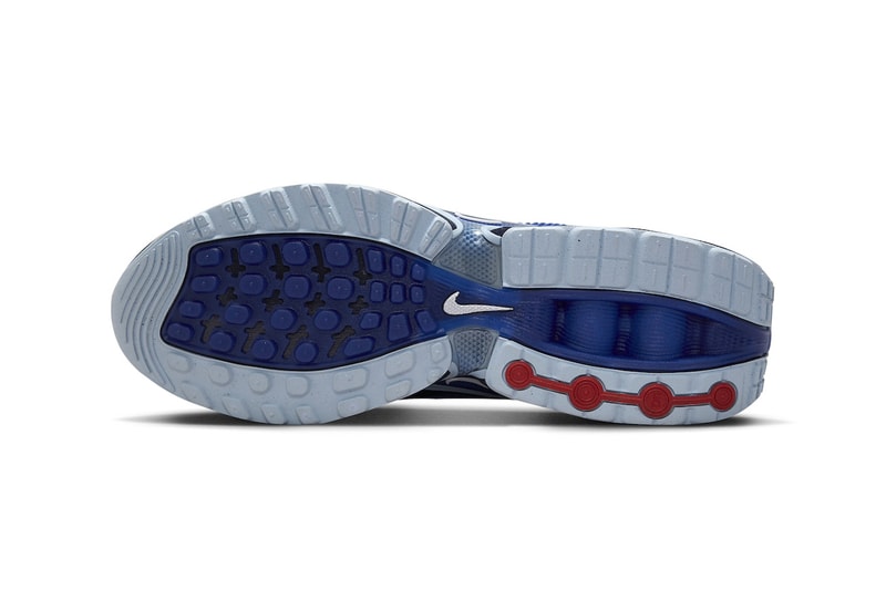 ナイキの新型エアマックスDnにブルーでまとめ上げた新色 “ハイパーブルー”が登場 Nike Air Max Dn Surfaces in "Hyper Blue" Midnight Navy-Light Armory Blue-White DV3337-400 sneaker futuristic new silhouette swoosh air max day spring 2024 release info