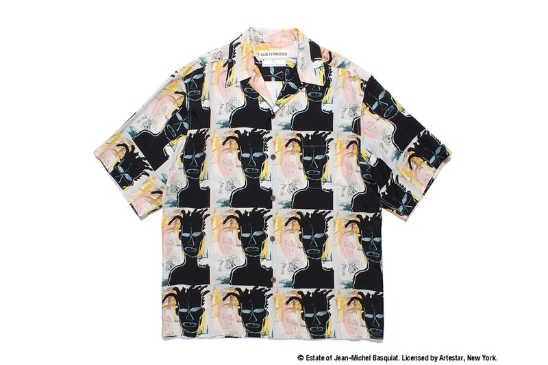 ワコマリア x ジャン=ミシェル・バスキアの最新コラボアイテムが発売 wacko maria jean mihel basquiat collab 2024 ss hawaiian shirts release info
