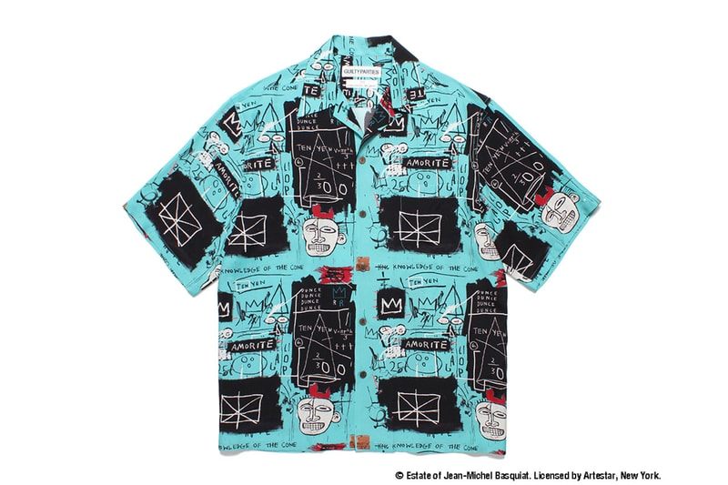 ワコマリア x ジャン=ミシェル・バスキアの最新コラボアイテムが発売 wacko maria jean mihel basquiat collab 2024 ss hawaiian shirts release info