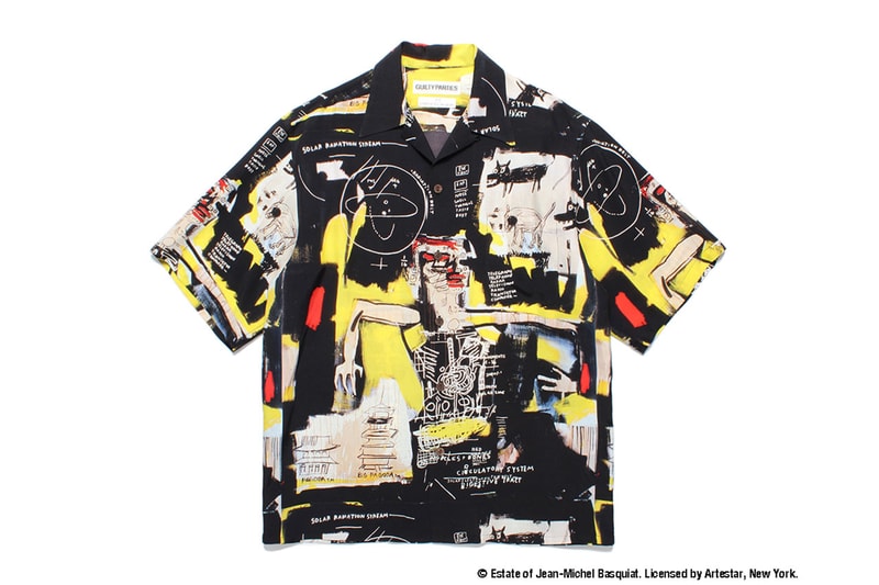 ワコマリア x ジャン=ミシェル・バスキアの最新コラボアイテムが発売 wacko maria jean mihel basquiat collab 2024 ss hawaiian shirts release info