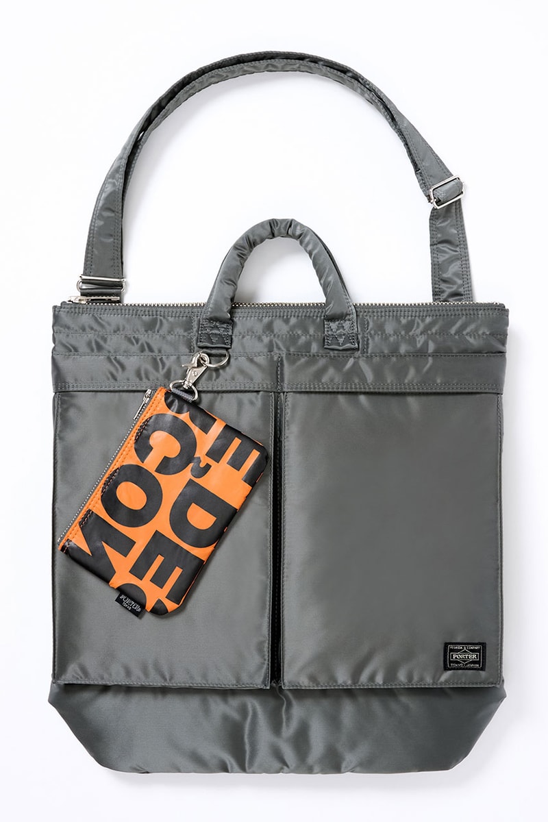 ポーターよりコム デ ギャルソンとのコラボタンカーが発売 porter comme des garcons tanker collabo helmet bag release info