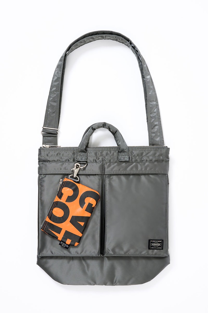 ポーターよりコム デ ギャルソンとのコラボタンカーが発売 porter comme des garcons tanker collabo helmet bag release info
