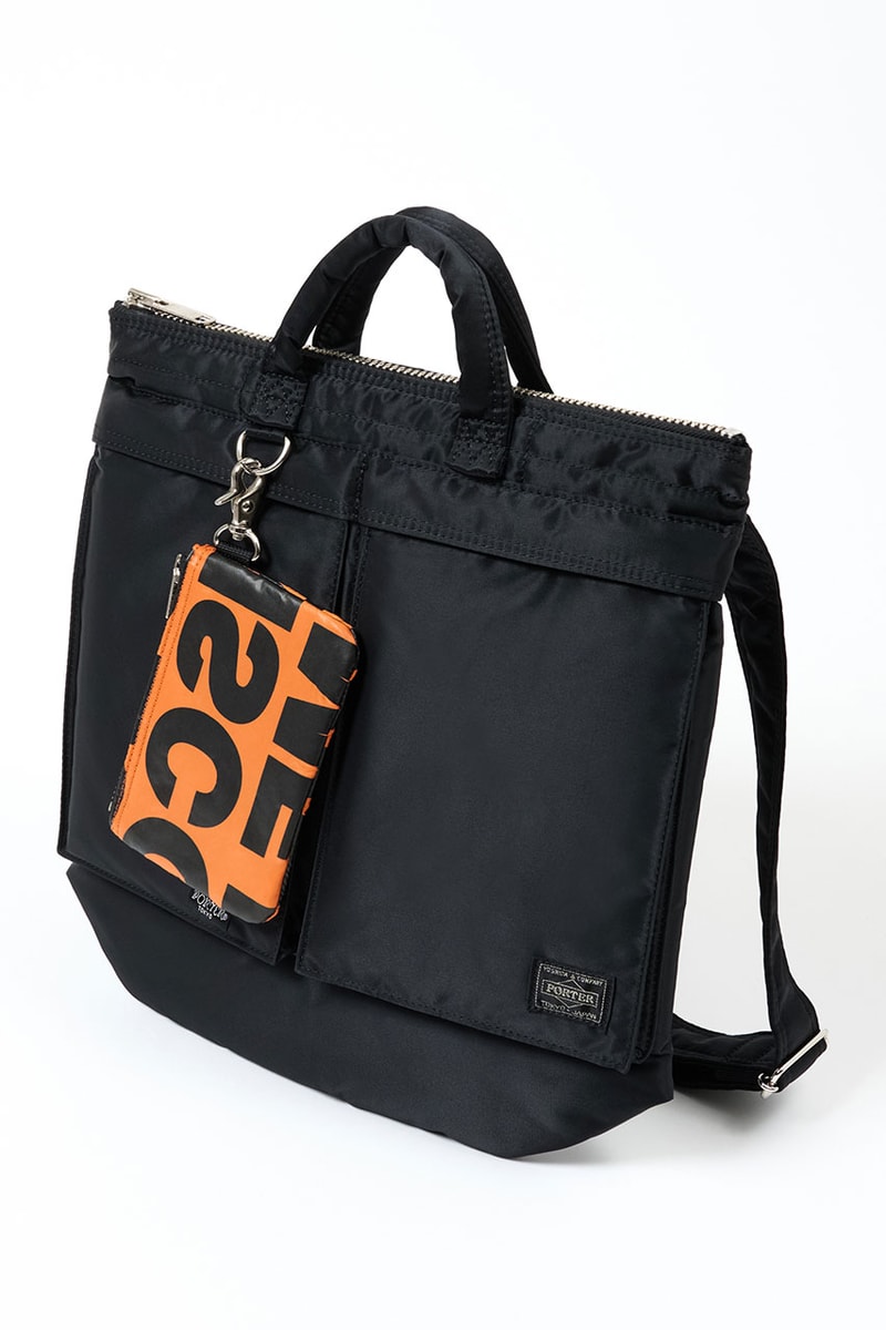 ポーターよりコム デ ギャルソンとのコラボタンカーが発売 porter comme des garcons tanker collabo helmet bag release info