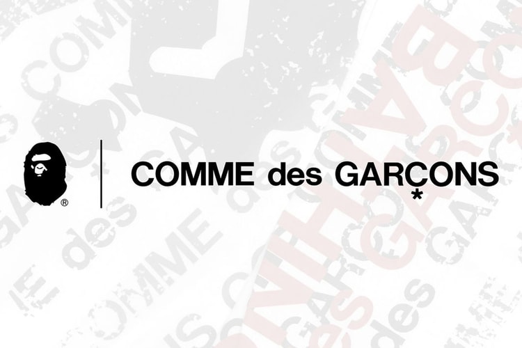 A BATHING APE® が COMME des GARÇONS との2024年春夏シーズンのコラボレーションを予告