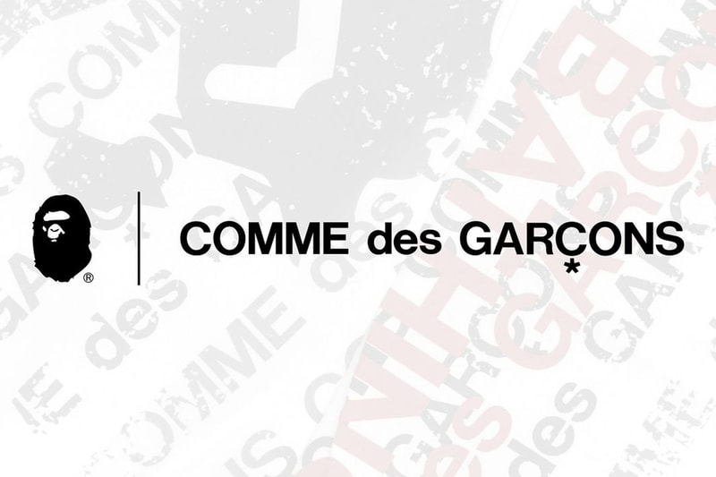 ア・ベイシング・エイプがコム デ ギャルソンとの2024年春夏シーズンのコラボレーションを予告 A BATHING APE® announces  COMME des GARÇONS collaboration spring summer 2024 news