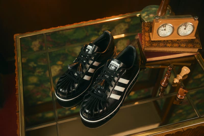 クロットxアディダス オリジナルスのコラボスーパースターに新色のブラックが登場  clot adidas originals by edison chen superstar black release info