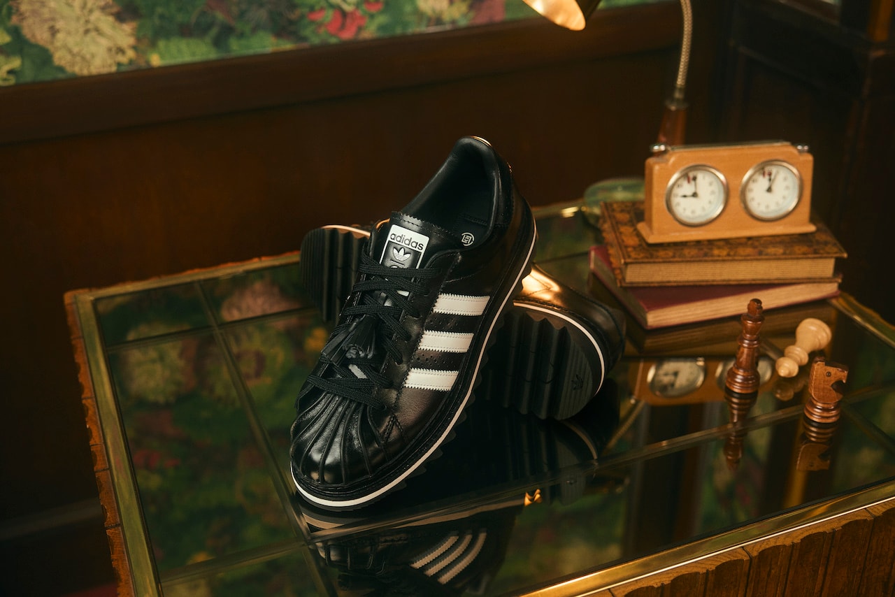 クロットxアディダス オリジナルスのコラボスーパースターに新色のブラックが登場  clot adidas originals by edison chen superstar black release info
